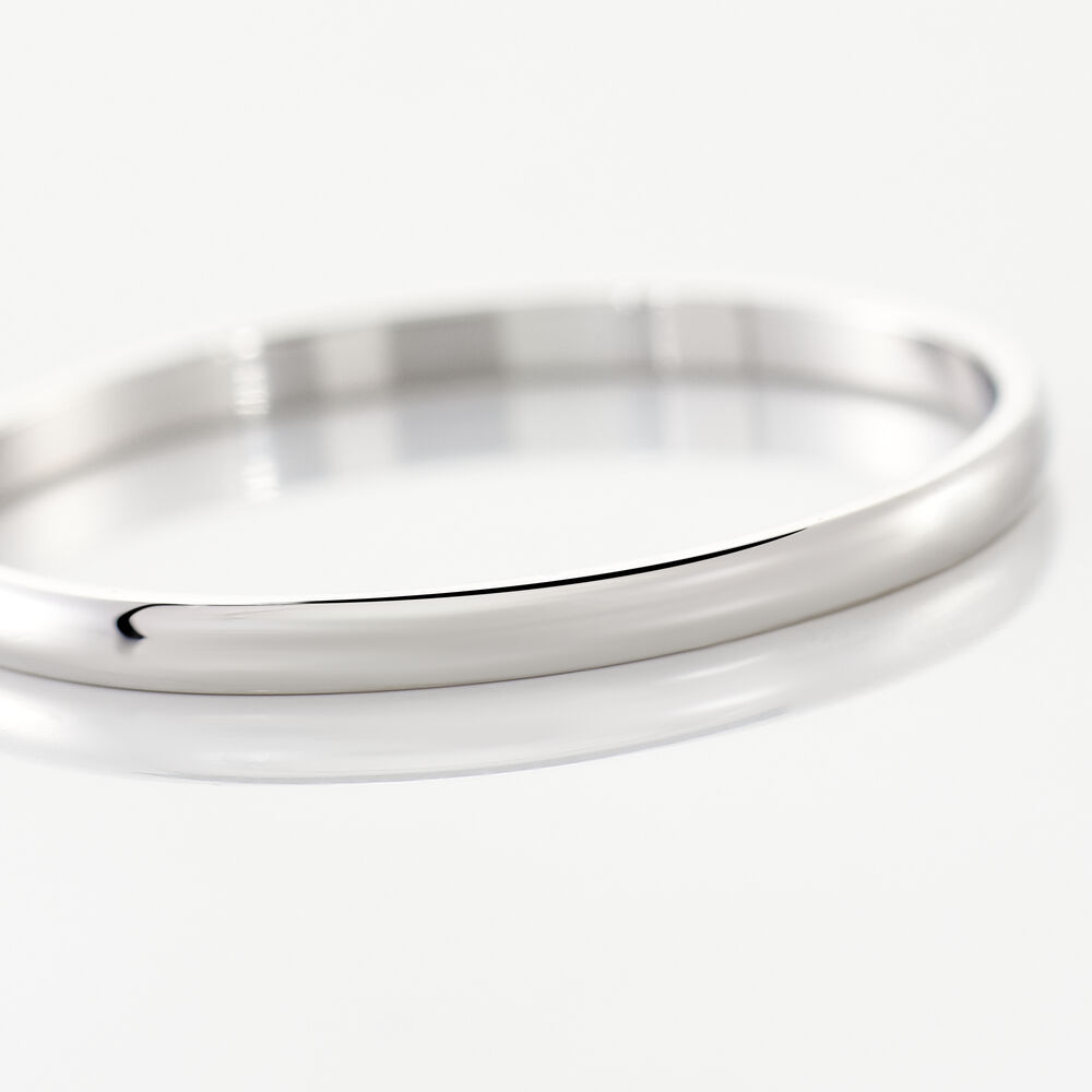 Alliance Alexyne Argent Blanc - Alliances duo Famille | Marc Orian