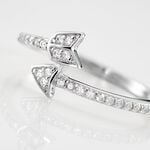 Bague Argent Blanc Caolan Oxydes De Zirconium - Bijoux fantaisie Femme | Marc Orian