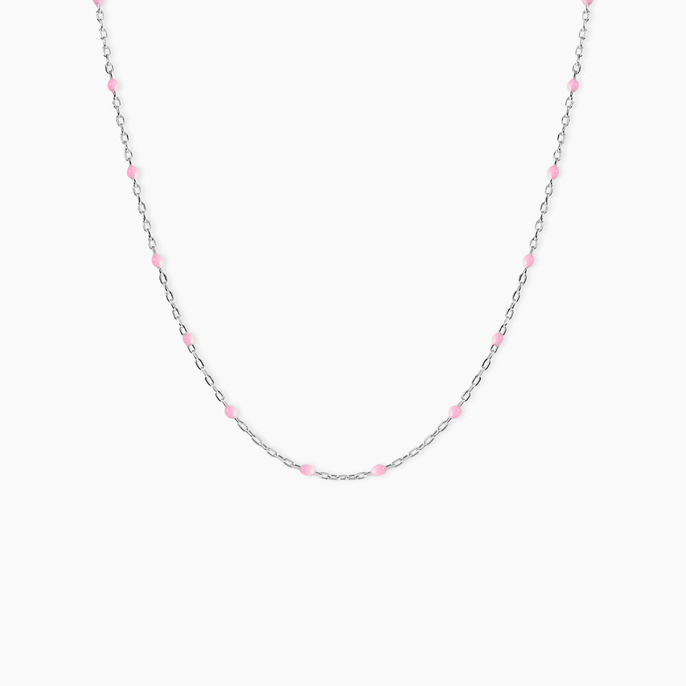 Collier Molly Argent Blanc - Colliers fantaisie Femme | Marc Orian