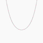 Collier Molly Argent Blanc - Colliers fantaisie Femme | Marc Orian