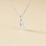 Collier Roma Argent Blanc Oxyde De Zirconium - Colliers avec pierres Femme | Marc Orian