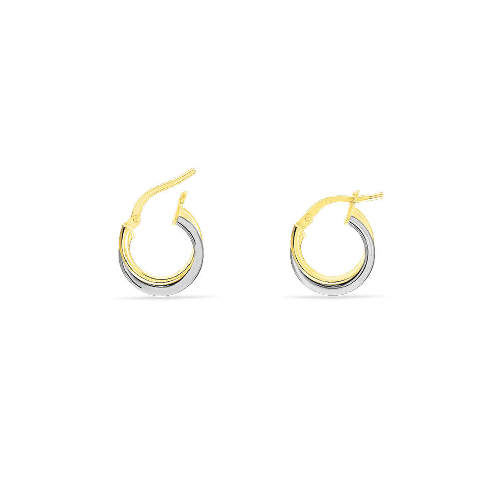 Créoles Tita Or Bicolore - Créoles Femme | Marc Orian