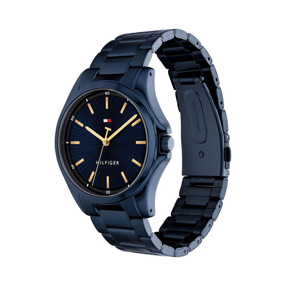 Montre Tommy Hilfiger Bruce Bleu - Montres &eacute;tanches Homme | Marc Orian