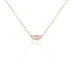 Collier Katia Argent Blanc Oxyde De Zirconium - Colliers avec pierres Femme | Marc Orian