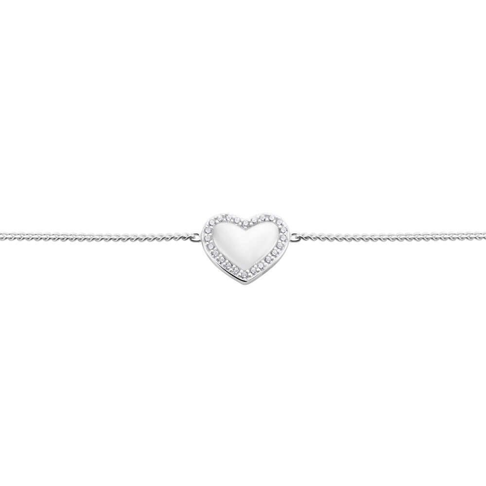 Bracelet Argent Vibien Oxydes De Zirconium - Bracelets chaînes Femme | Marc Orian
