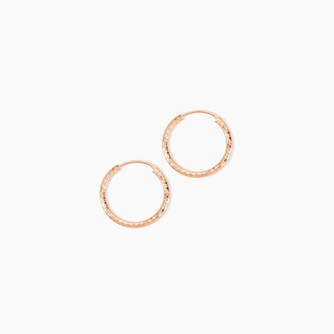 Cr&eacute;oles Argent Rose Agathe - Cr&eacute;oles Femme | Marc Orian