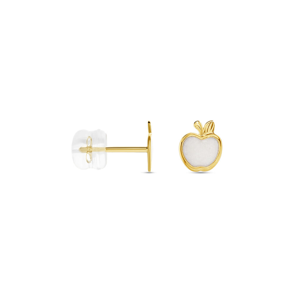 Boucles D'oreilles Puces Pompeo Or Jaune - Puces Enfant | Marc Orian