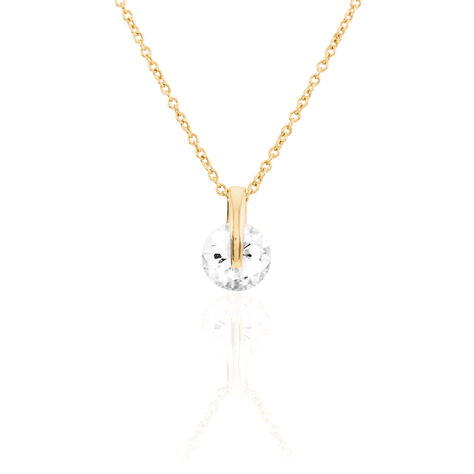 Collier Nelina Plaqué Or Jaune Oxyde De Zirconium - Colliers avec pierres Femme | Marc Orian