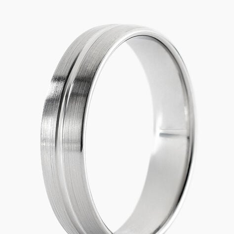 Alliance Alphonso Palladium Blanc - Alliances duo Unisex | Marc Orian