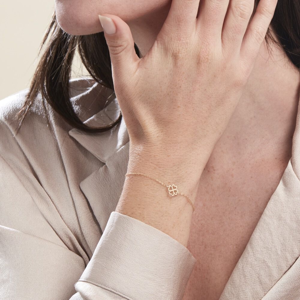 Bracelet Aquilegia Or Jaune - Bracelets chaînes Femme | Marc Orian