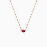 Collier Valerius Or Jaune Rubis - Colliers avec pierres Femme | Marc Orian