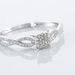 Bague Roseline Or Blanc Diamant - Parures de mariage Femme | Marc Orian