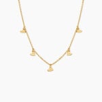 Collier Madisson Argent Dor&eacute; A L'Or 750/1000 - Colliers ete Femme | Marc Orian