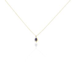 Collier Or Jaune Angelika Saphir - Colliers Femme | Marc Orian