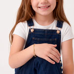 Bracelet Esma Maille Alternee 1/3 Or Jaune - Bracelets mailles Enfant | Marc Orian