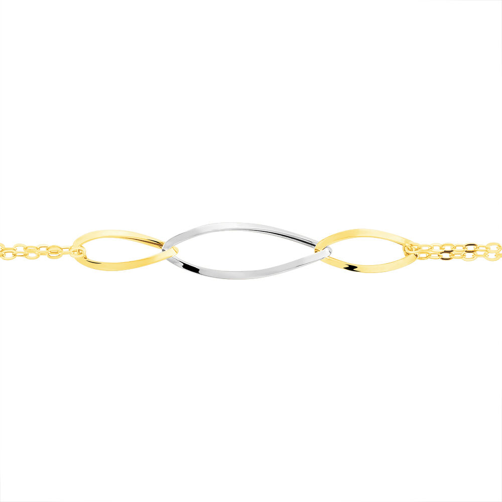 Bracelet Benedicte Or Bicolore - Bracelets chaînes Femme | Marc Orian
