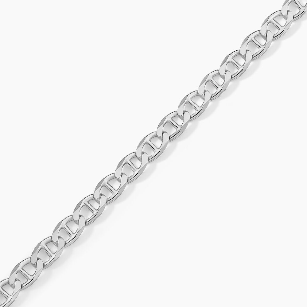 Bracelet Maille Argent Nazima - Bracelets mailles Homme | Marc Orian