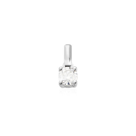 Pendentif Victoria Or Blanc Diamant - Pendentifs Femme | Marc Orian