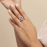 Bague Kim-ly Argent Blanc - Bijoux fantaisie Femme | Marc Orian