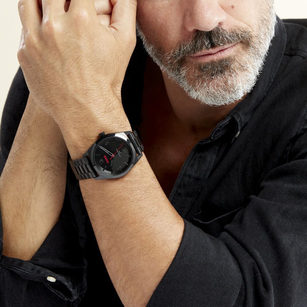 Montre Hugo Make Noir - Montres étanches Homme | Marc Orian