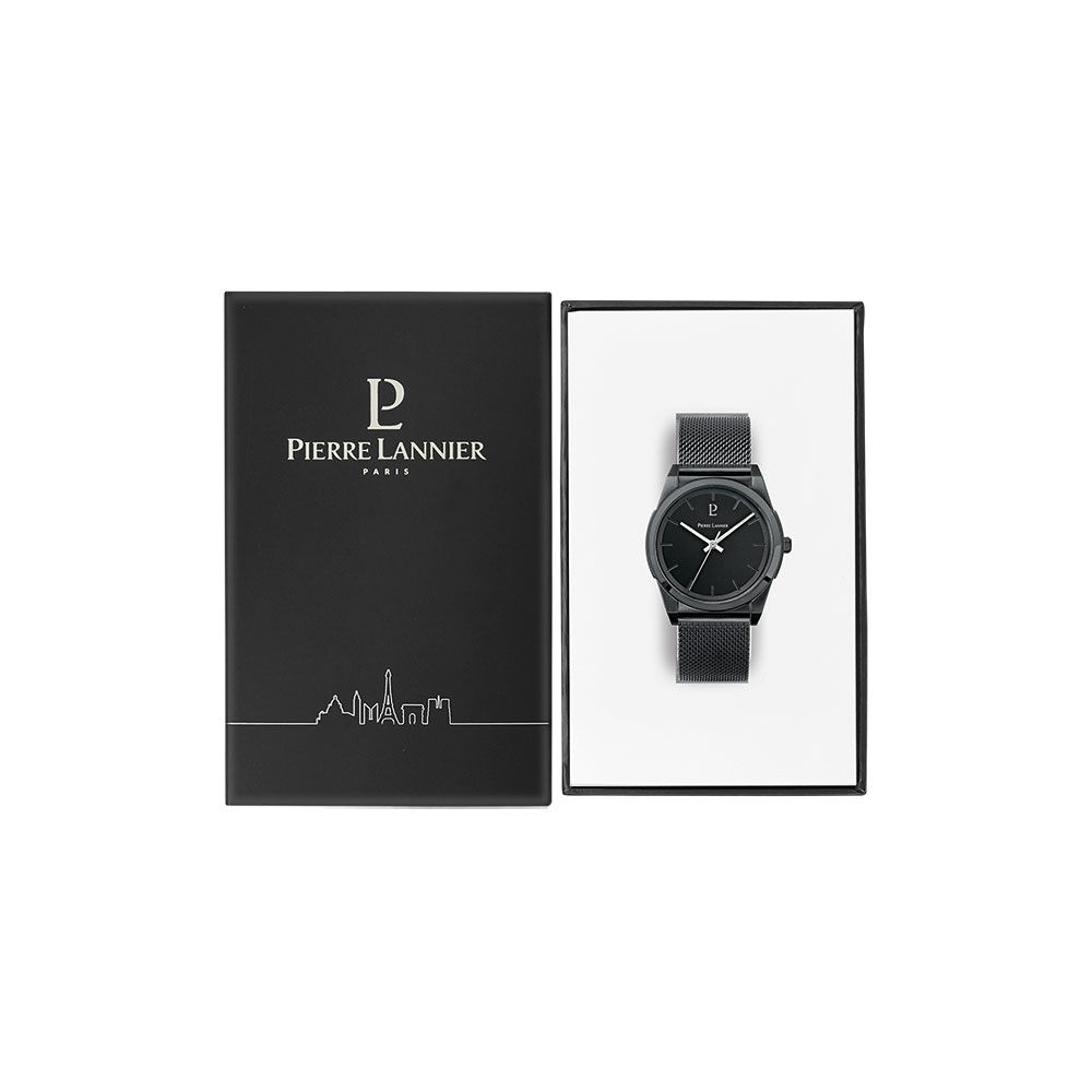 Montre Pierre Lannier Candide Noir - Montres étanches Homme | Marc Orian
