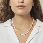 Collier Giustina Or Jaune Perle De Culture - Colliers avec pierres Femme | Marc Orian