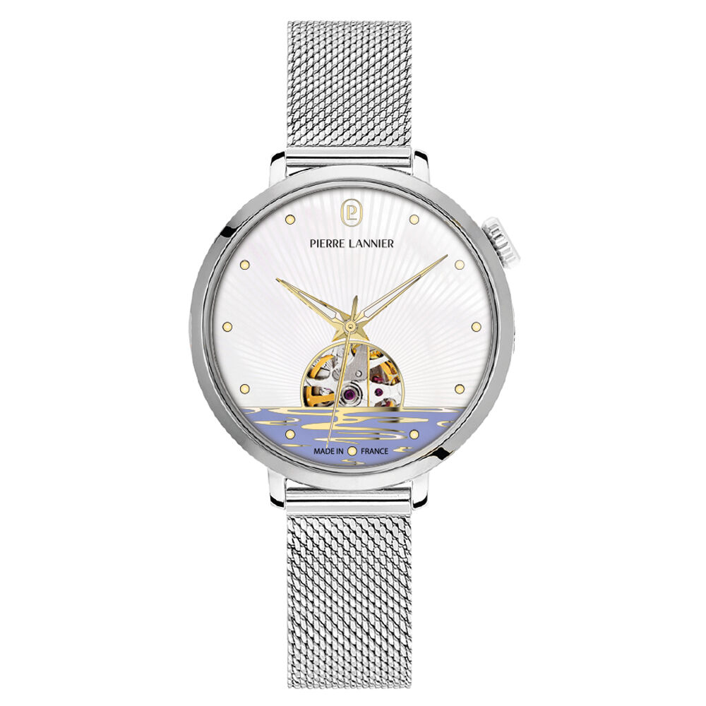 Montre Pierre Lannier Australe Nacre Blanche - Nouveautés Femme | Marc Orian