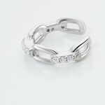 Bague D'h&eacute;lix Unitaire Antonino Argent Blanc Oxyde De Zirconium - Piercings d'oreilles Femme | Marc Orian