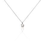 Collier Alexandra Or Blanc Diamant - Colliers solitaires Femme | Marc Orian