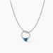Collier Laelle Argent Blanc Turquoise - Colliers avec pierres Femme | Marc Orian