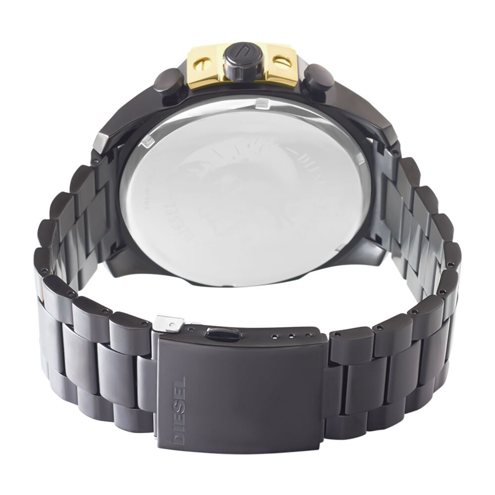 Montre Diesel Mega Chief Noir - Montres &eacute;tanches Homme | Marc Orian