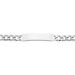 Bracelet Identité Casper Argent Blanc - Gourmettes Femme | Marc Orian