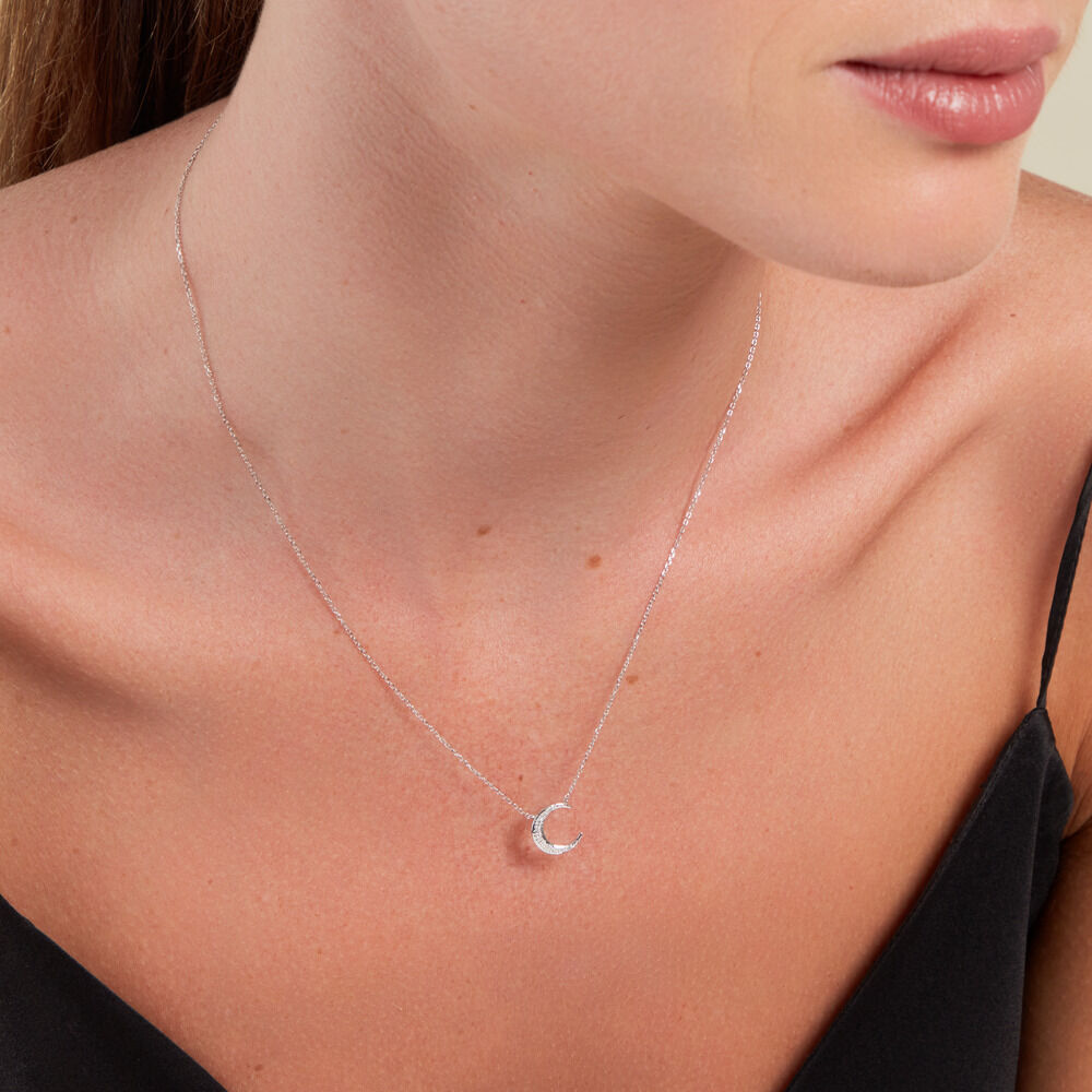 Collier Lenox Or Jaune Diamant - Colliers avec pierres Femme | Marc Orian