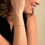 Bracelet Poem Argent Jaune P&eacute;ridot Oxyde De Zirconium - Bracelets fantaisie Femme | Marc Orian