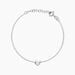 Bracelet Venus Argent Blanc - Bracelets fantaisie Femme | Marc Orian