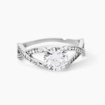 Bague Solitaire Maddy Argent Blanc Oxyde De Zirconium - Bijoux fantaisie Femme | Marc Orian
