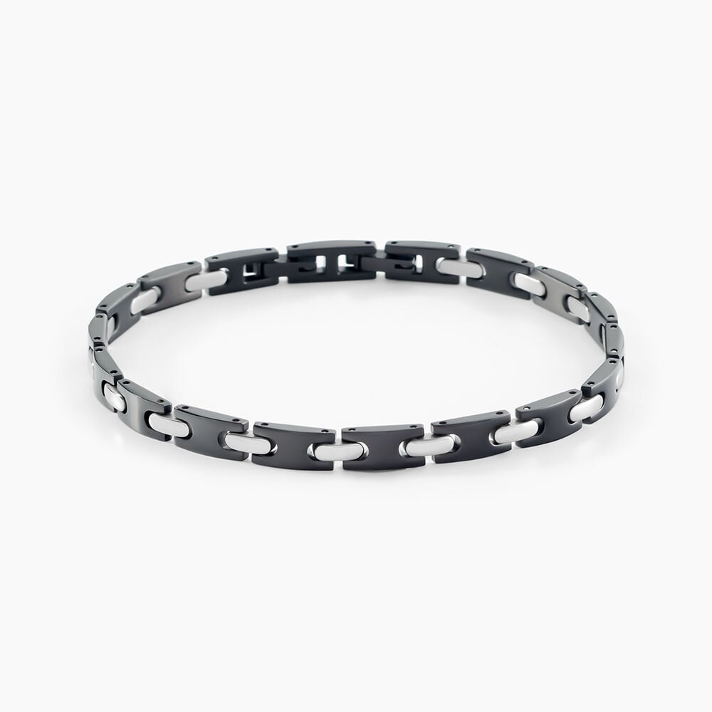 Bracelet Jourdan Homme Dinema Acier Argente - Bracelets cha&icirc;nes Homme | Marc Orian