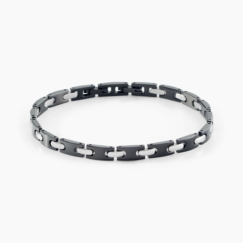 Bracelet Jourdan Homme Dinema Acier Argente - Bracelets cha&icirc;nes Homme | Marc Orian