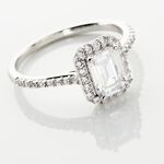 Bague Solitaire Cadmos Argent Blanc Oxyde De Zirconium - Bijoux fantaisie Femme | Marc Orian