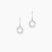 Boucles D'oreilles Pendantes Circus Argent Blanc Oxyde De Zirconium - Pendantes Femme | Marc Orian