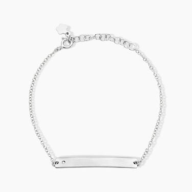 Bracelet Suzeanne Argent Blanc Oxyde De Zirconium