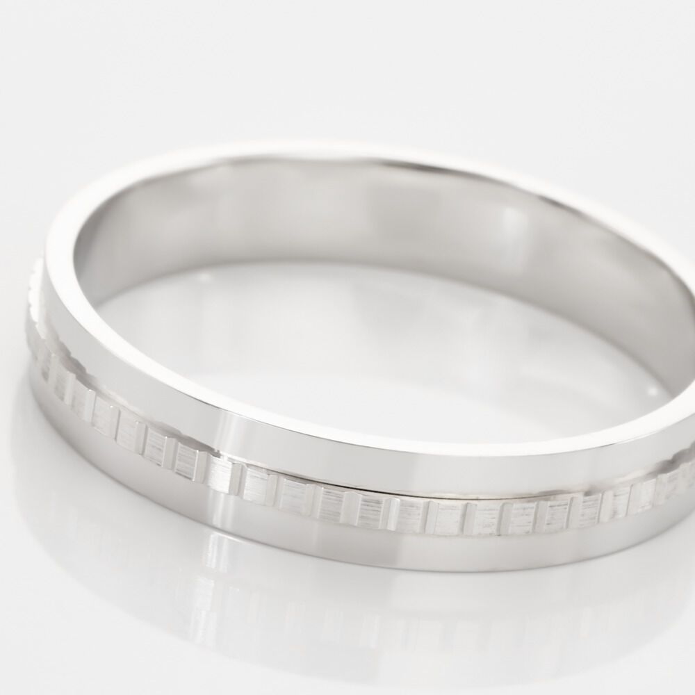 Alliance Gregorio Argent - Alliances classiques Homme | Marc Orian