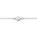 Bracelet Argent Blanc Jacquotte - Bracelets chaînes Femme | Marc Orian