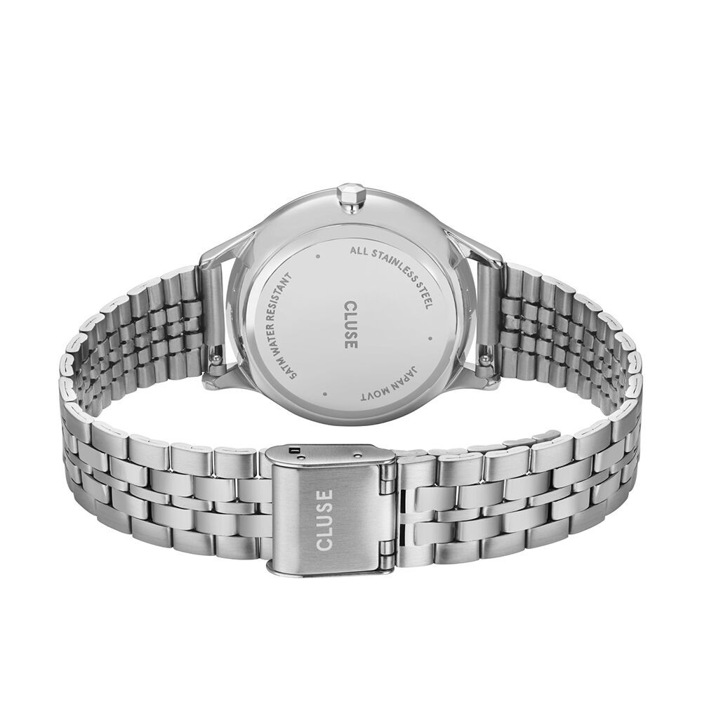 Montre Cluse Minuit Date Argenté - Montres étanches Femme | Marc Orian