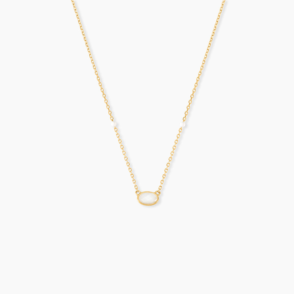 Collier Kakalina Or Jaune Nacre - Colliers avec pierres Femme | Marc Orian