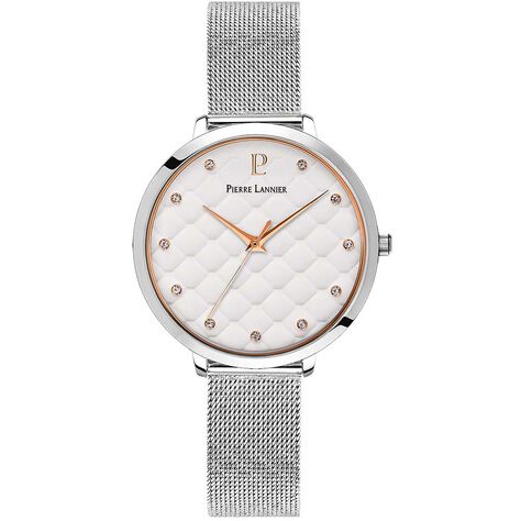 Montre Pierre Lannier Grace Blanc - Montres &eacute;tanches Femme | Marc Orian