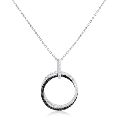 Collier Livvy Argent Blanc Oxyde De Zirconium - Colliers avec pierres Femme | Marc Orian