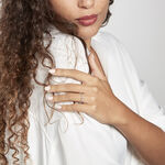 Alliance Effet Dentelle Or Blanc - Alliances duo Unisex | Marc Orian