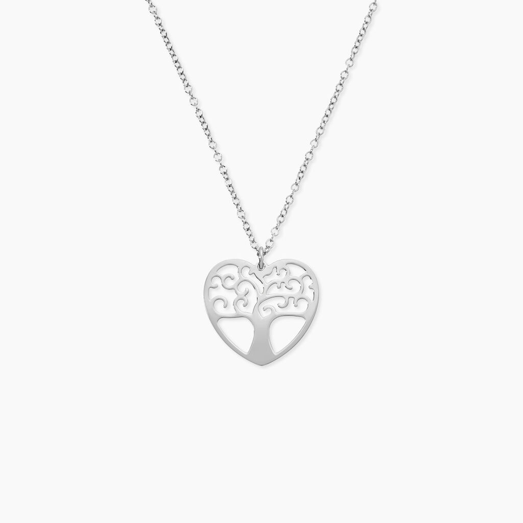 Collier Tyfen Argent Blanc - Colliers fantaisie Femme | Marc Orian