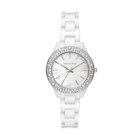 Montre Michael Kors Liliane Blanc - Montres Femme | Marc Orian